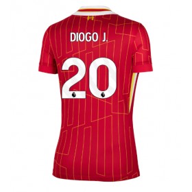 Liverpool Diogo Jota #20 Hjemme skjorte til dame 2024-25 Kortermet